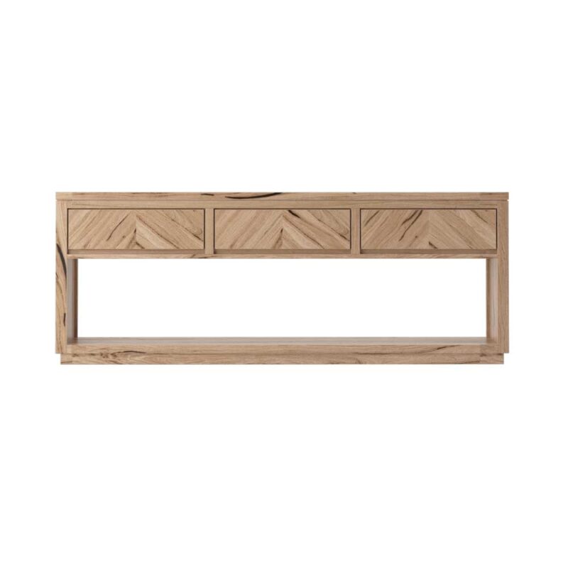 Tasman Console Table Messmate Natural in Melbourne and Sydney | Loungely