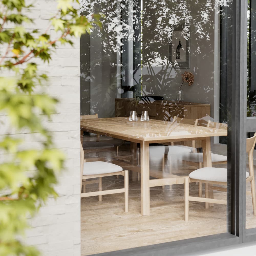 Jervis Dining Table Messmate Natural in Melbourne and Sydney | Loungely