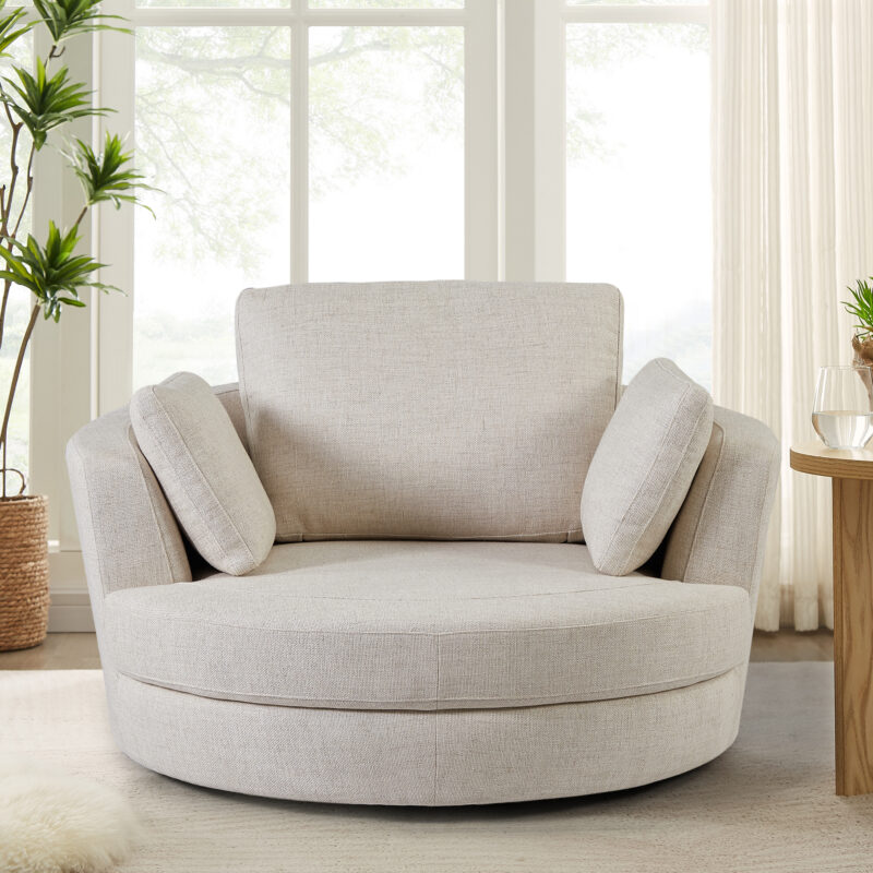 Cuddle Round Swivel Chair