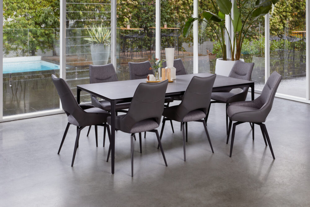 Harmony Large Dining Table - Cement Ceramic - Image 6