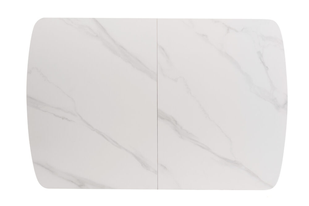 Unity Extension Dining Table - Snow White Ceramic - Image 14