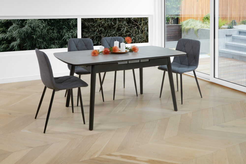 Unity Extension Dining Table - Greystone Ceramic - Image 4