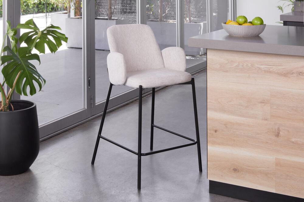 Liam Stool Set of 2 - Oat - Image 2