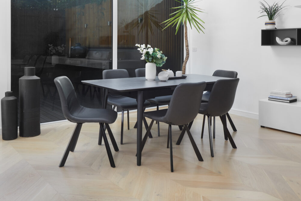 Jaxon Extension Dining Table - Bulgarian Grey - Image 3