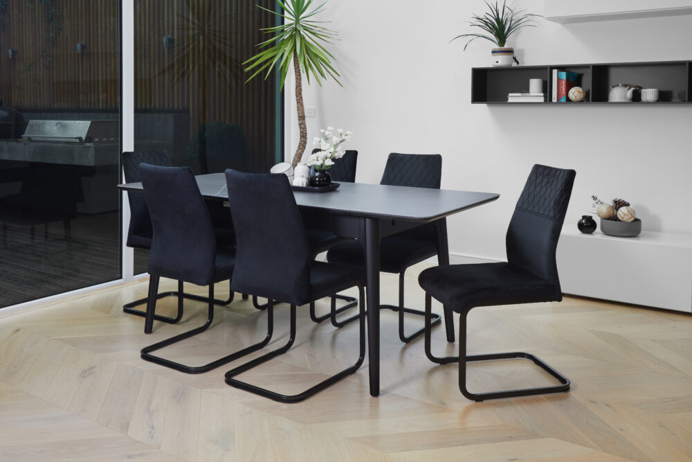 Jaxon Extension Dining Table - Bulgarian Grey - Image 10