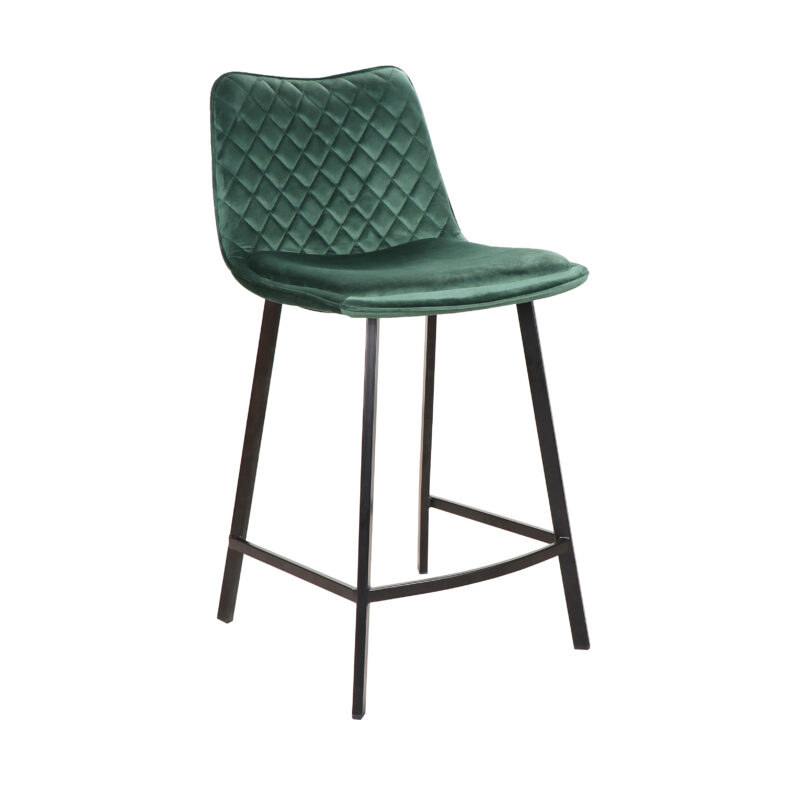 Jacob Stool Set of 2- Emerald