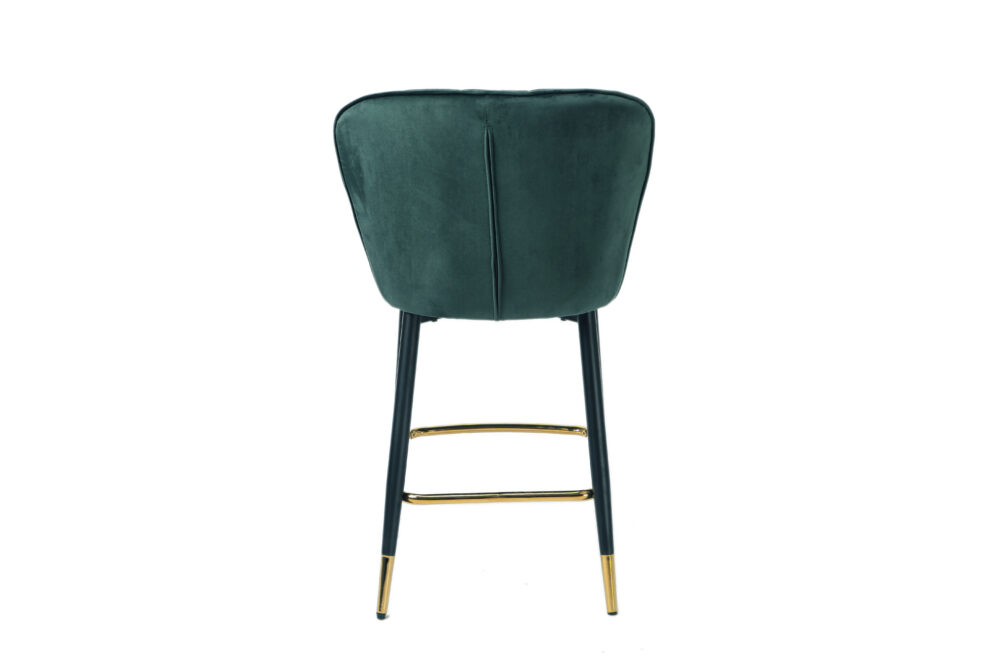Monroe Stool Set of 2 - Emerald Velvet - Image 5