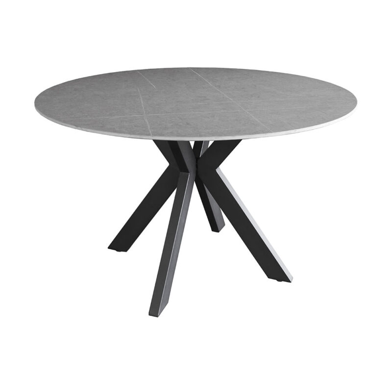 Lucca Round Dining Table - Bulgarian Grey
