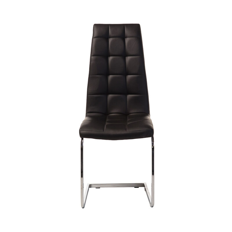 Lucy Dining Chair Set of 2- Black, Grey, White