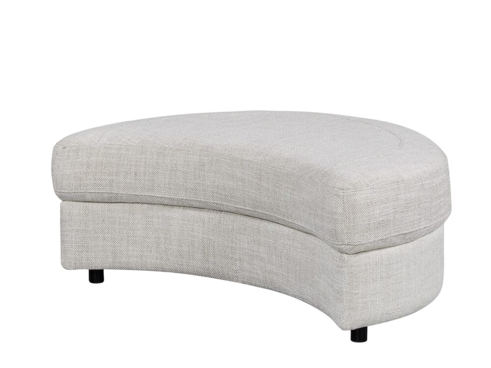 Cuddle Swivel Chair & Ottoman in Byron Almond Fabric - Image 13