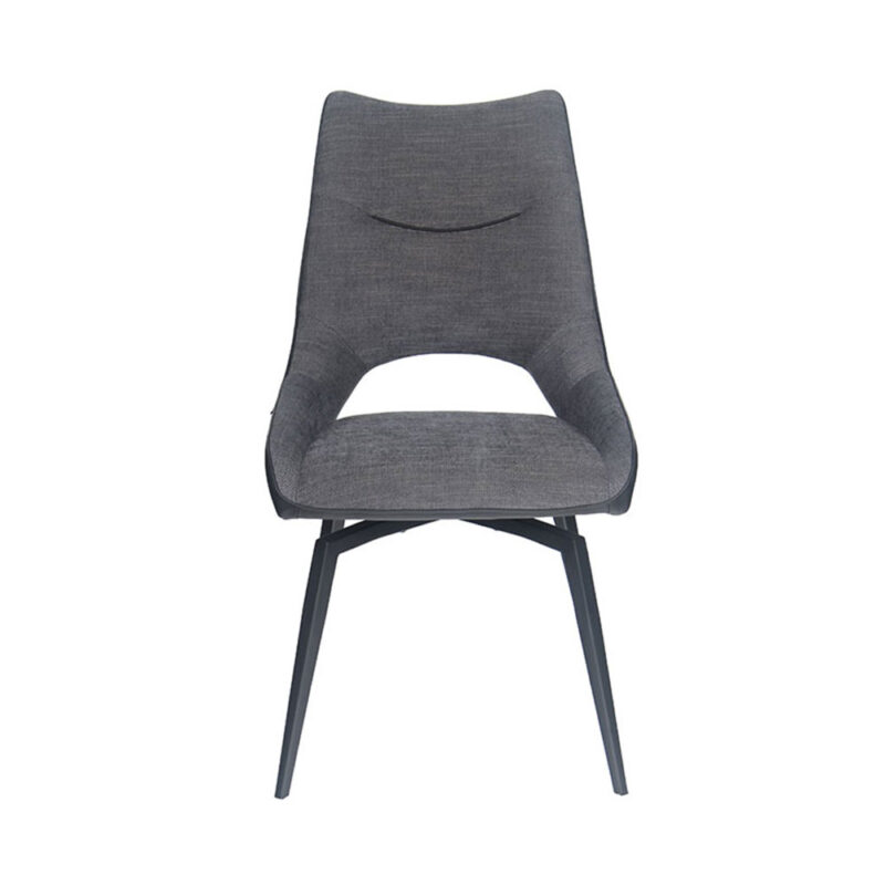 Muse Rotation Dining Chair Set of 2 - Grey, Light Grey