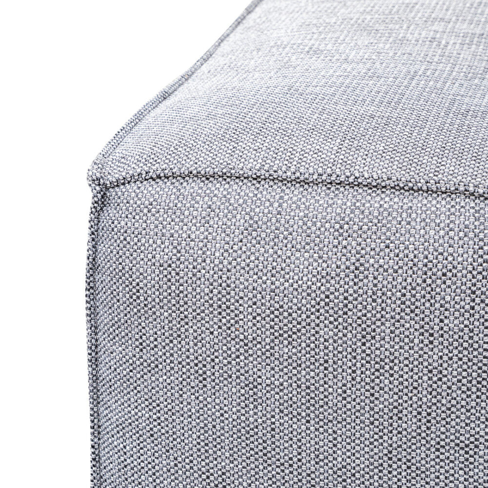 Casey 3 Seater Left Chaise Fabric Sofa - Graphite Grey - Image 7
