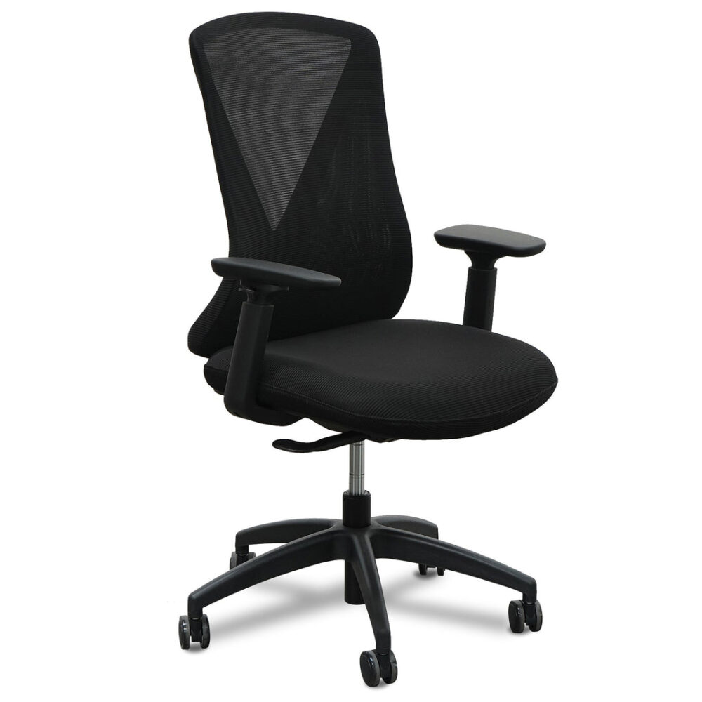 Shadow Ergonomic Office Chair - Black - Image 2