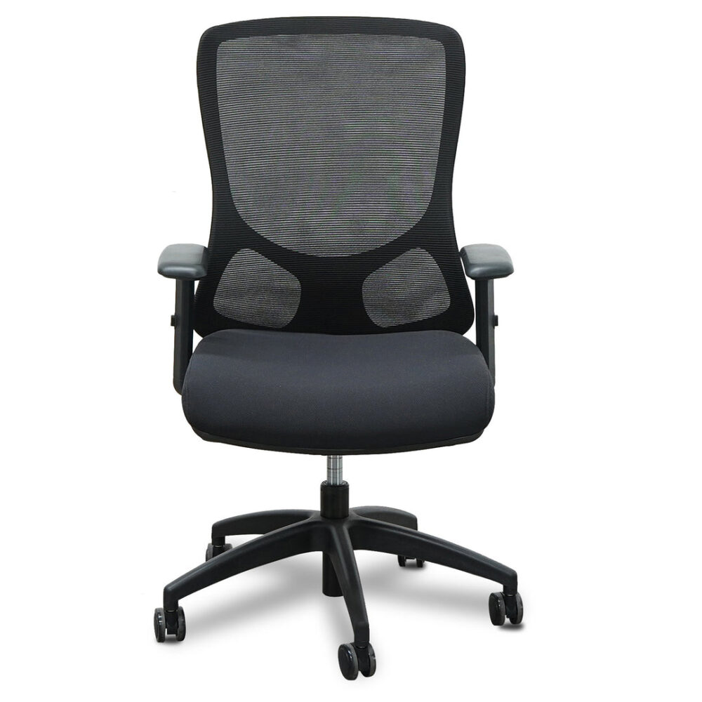 Braddon Mesh Office Chair - Black - Image 2