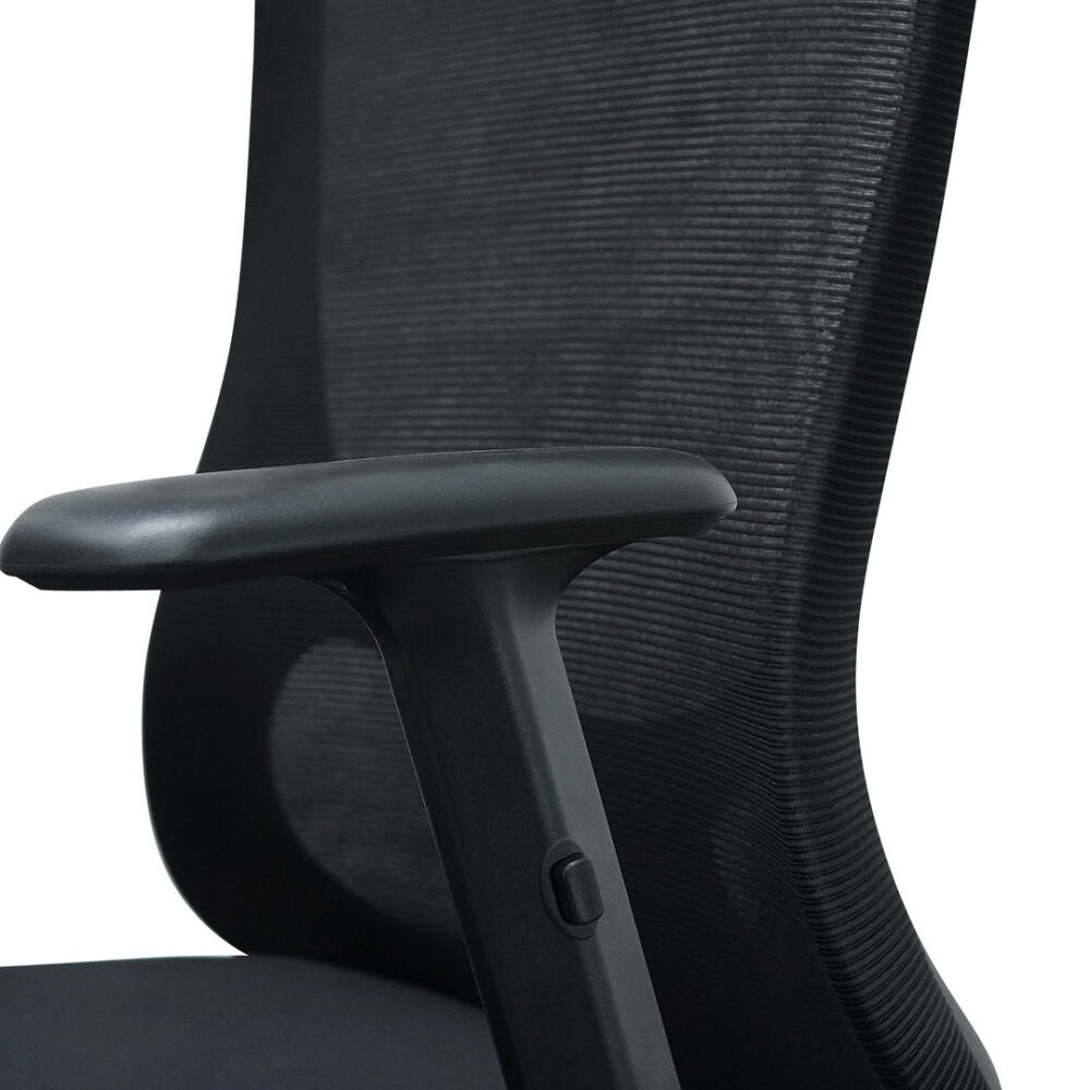 Braddon Mesh Office Chair - Black - Image 7