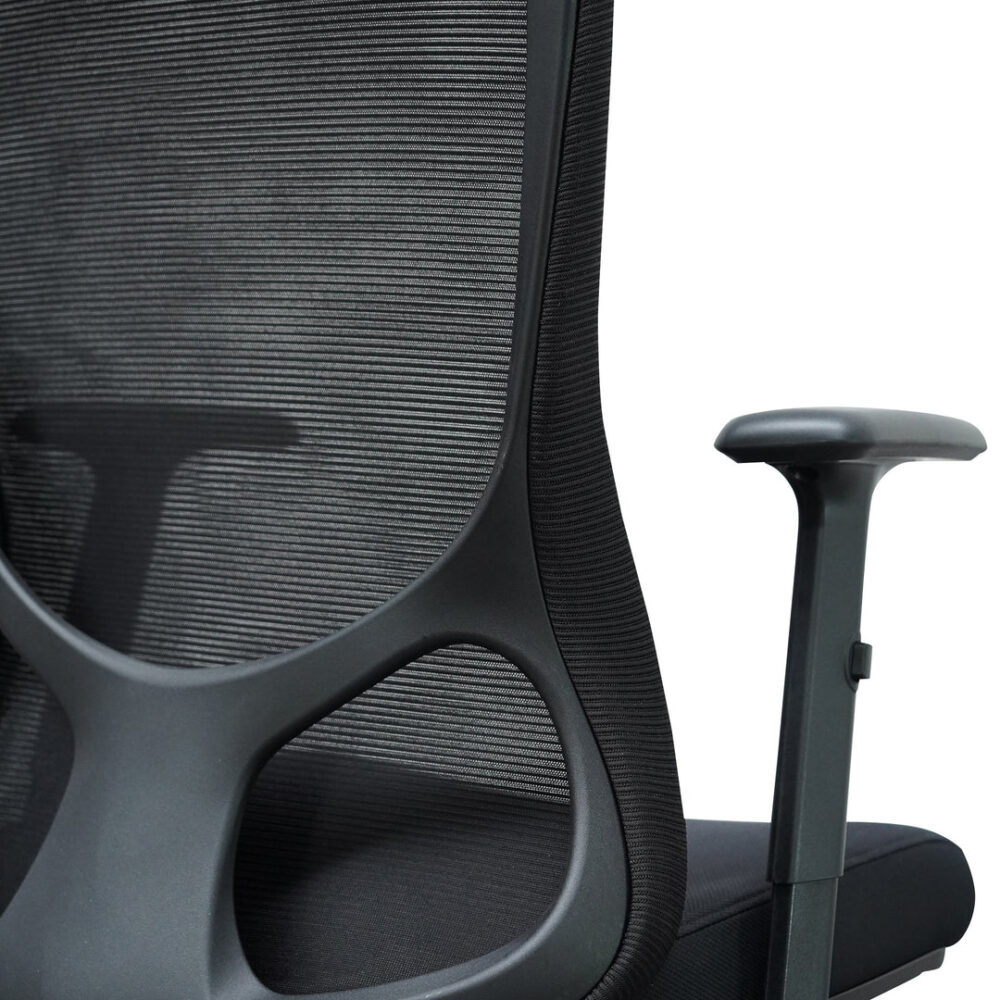 Braddon Mesh Office Chair - Black - Image 10