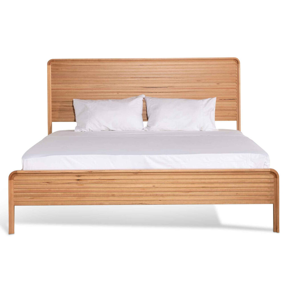 Amparo King Bed Frame - Messmate - Image 3