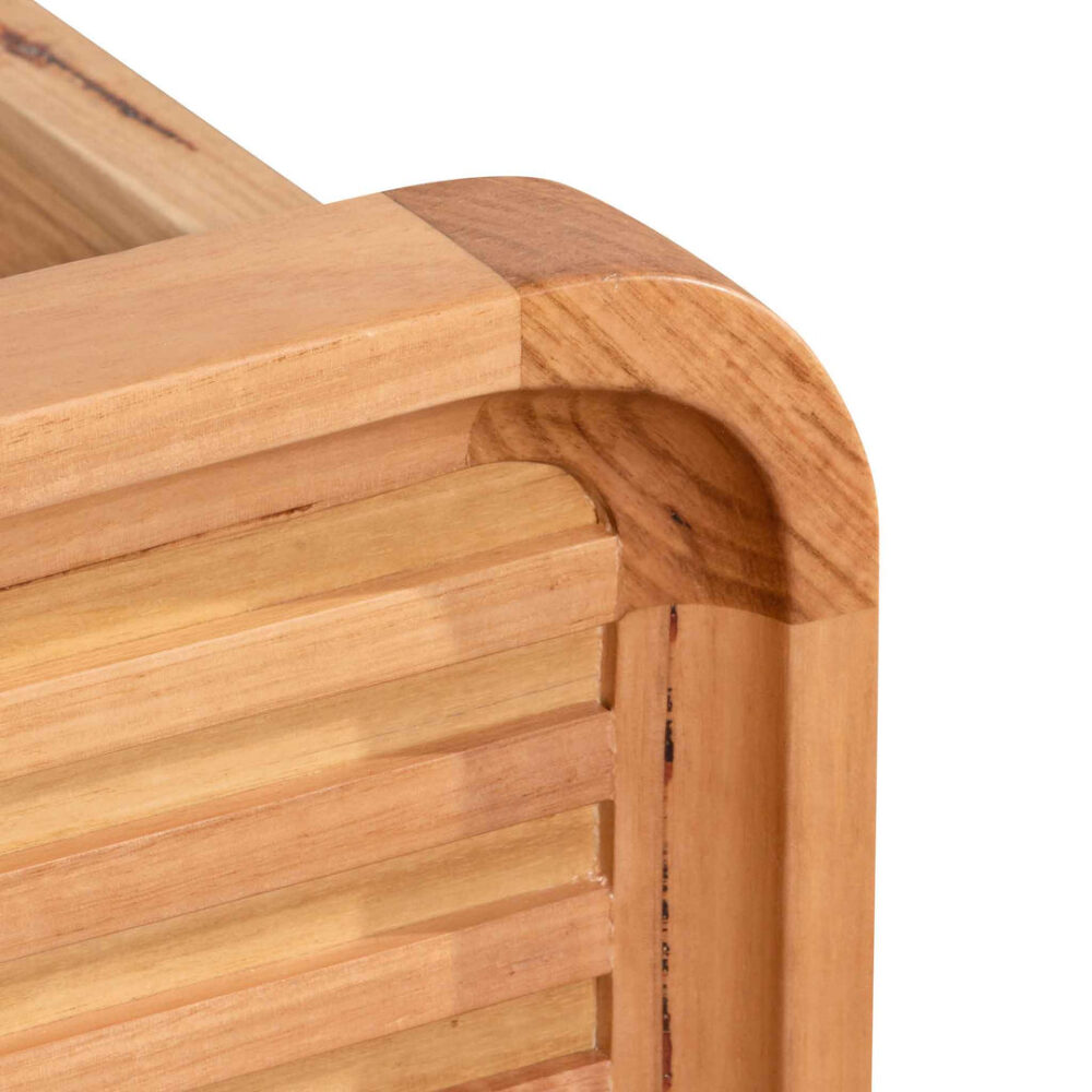 Amparo Queen Bed Frame - Messmate - Image 4