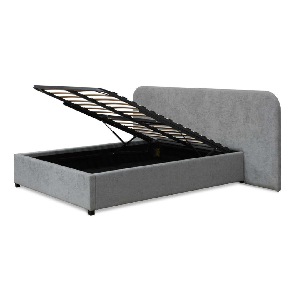 Greta Queen Bed Frame - Flint Grey - Image 9