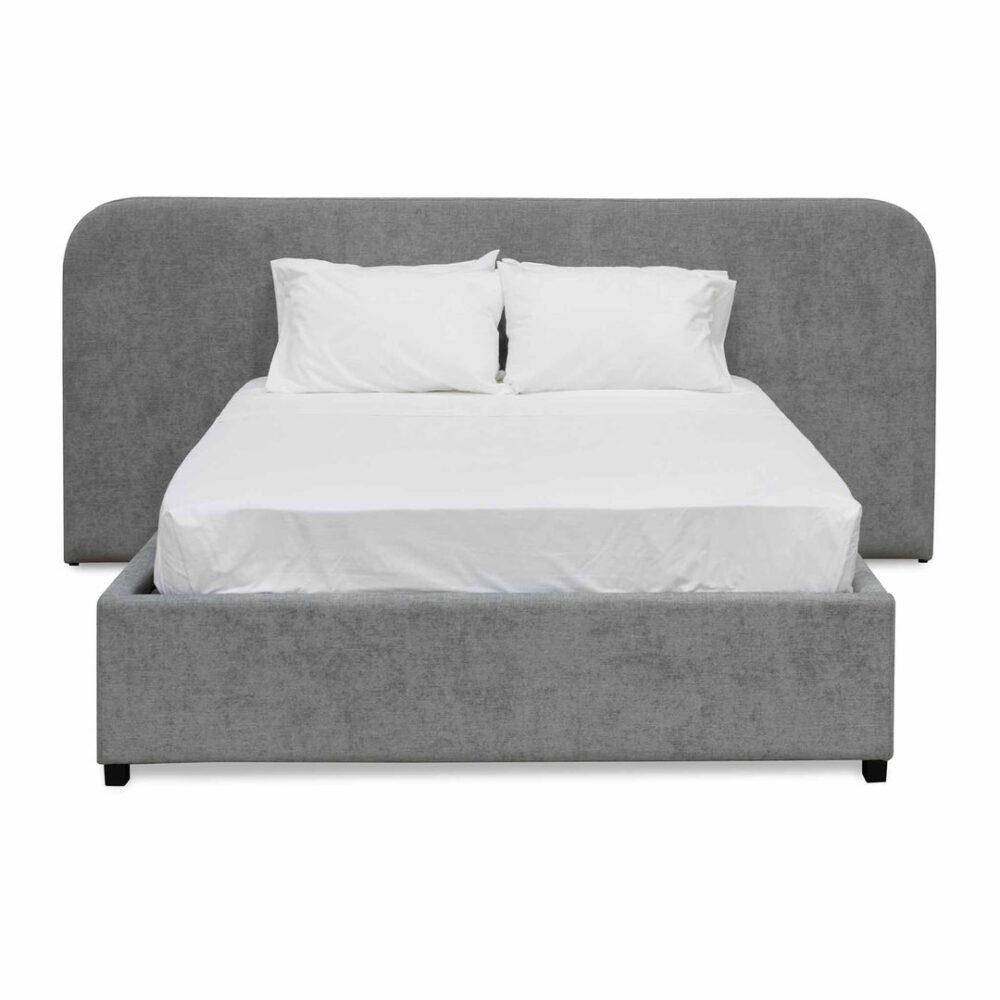 Greta Queen Bed Frame - Flint Grey - Image 4