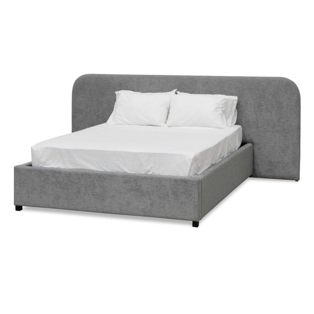 Greta Queen Bed Frame - Flint Grey - Image 5