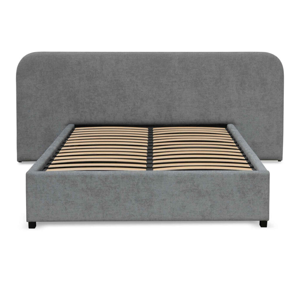 Greta Queen Bed Frame - Flint Grey - Image 7