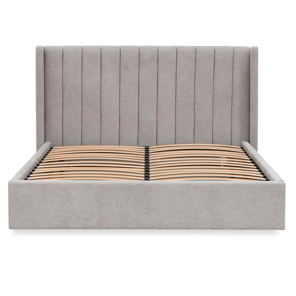 Hillsdale Wide Base Queen Bed Frame - Oyster Beige - Image 5