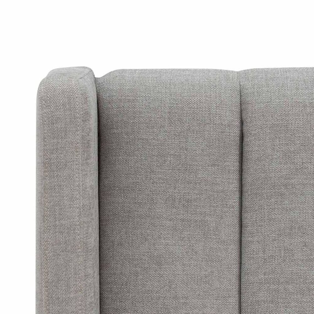 Hillsdale Wide Base Queen Bed Frame - Oyster Beige - Image 9