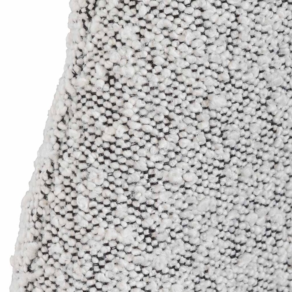Antonia Single Bed Frame - Pepper Boucle with Storage - Image 5
