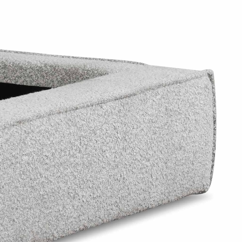 Castillo Queen Bed Frame - Pepper Boucle - Image 10