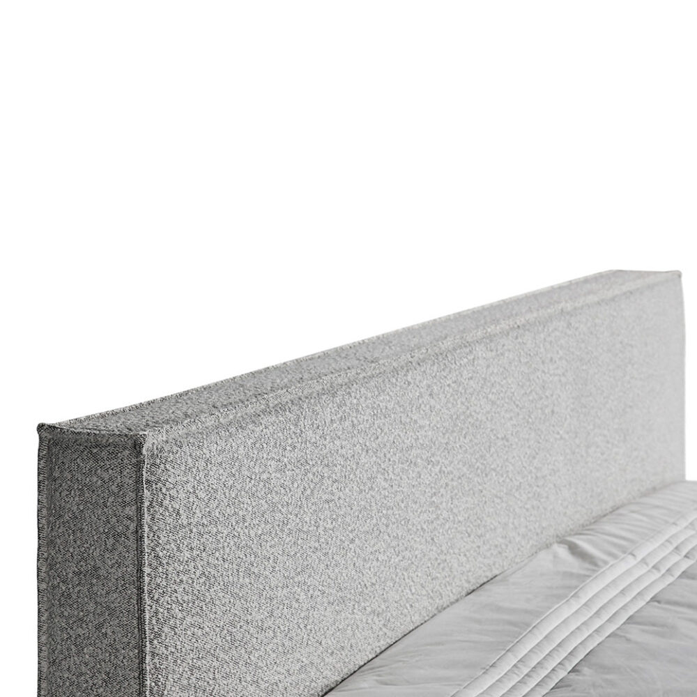 Castillo King Bed Frame - Pepper Boucle - Image 5