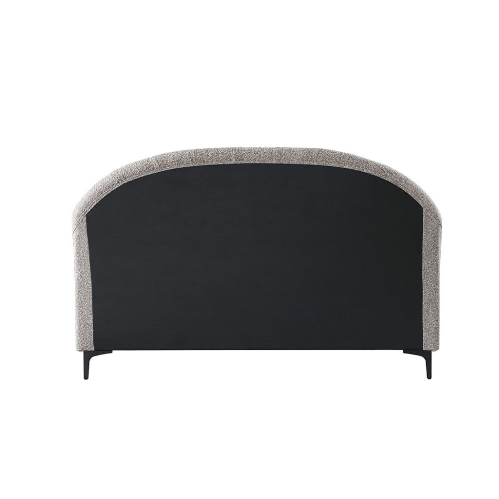 Olin Fabric Queen Bed Frame - Olive Brown Boucle - Image 16