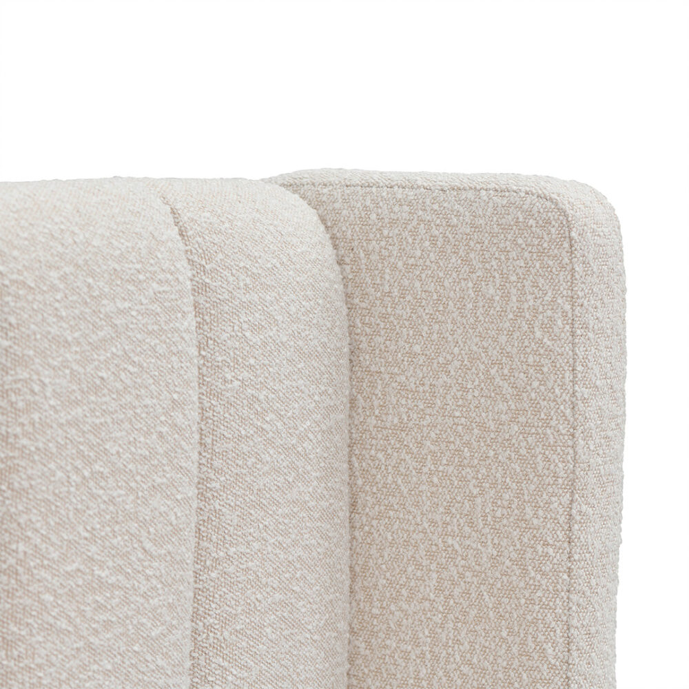 Hillsdale King Bed Frame - Snow Boucle - Image 13