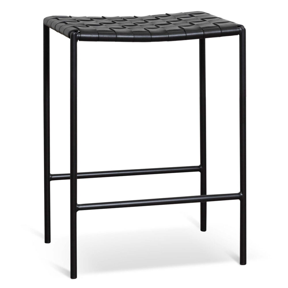 Set of 2 - Anika Bar stool - Black - Image 4