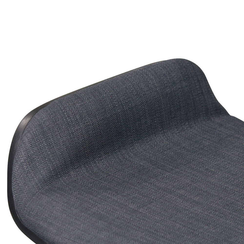 Finn 65cm Wooden Bar Stool - Charcoal Black - Image 8