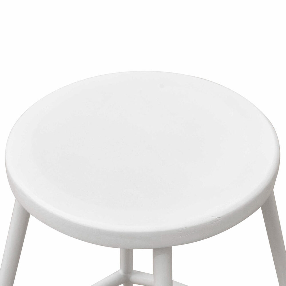 Alondra 65cm Barstool - White - Image 4