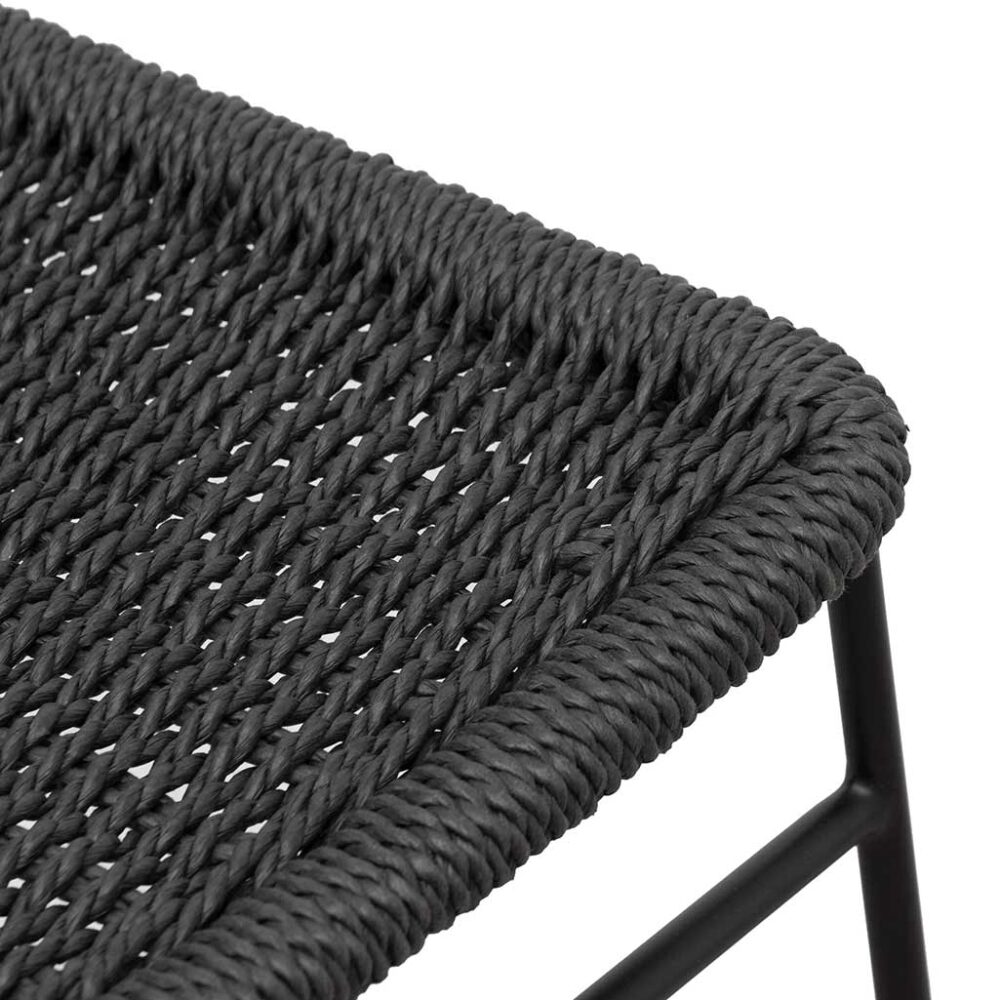 Set of 2 - Kelton 65cm Barstool - Full Black - Image 11