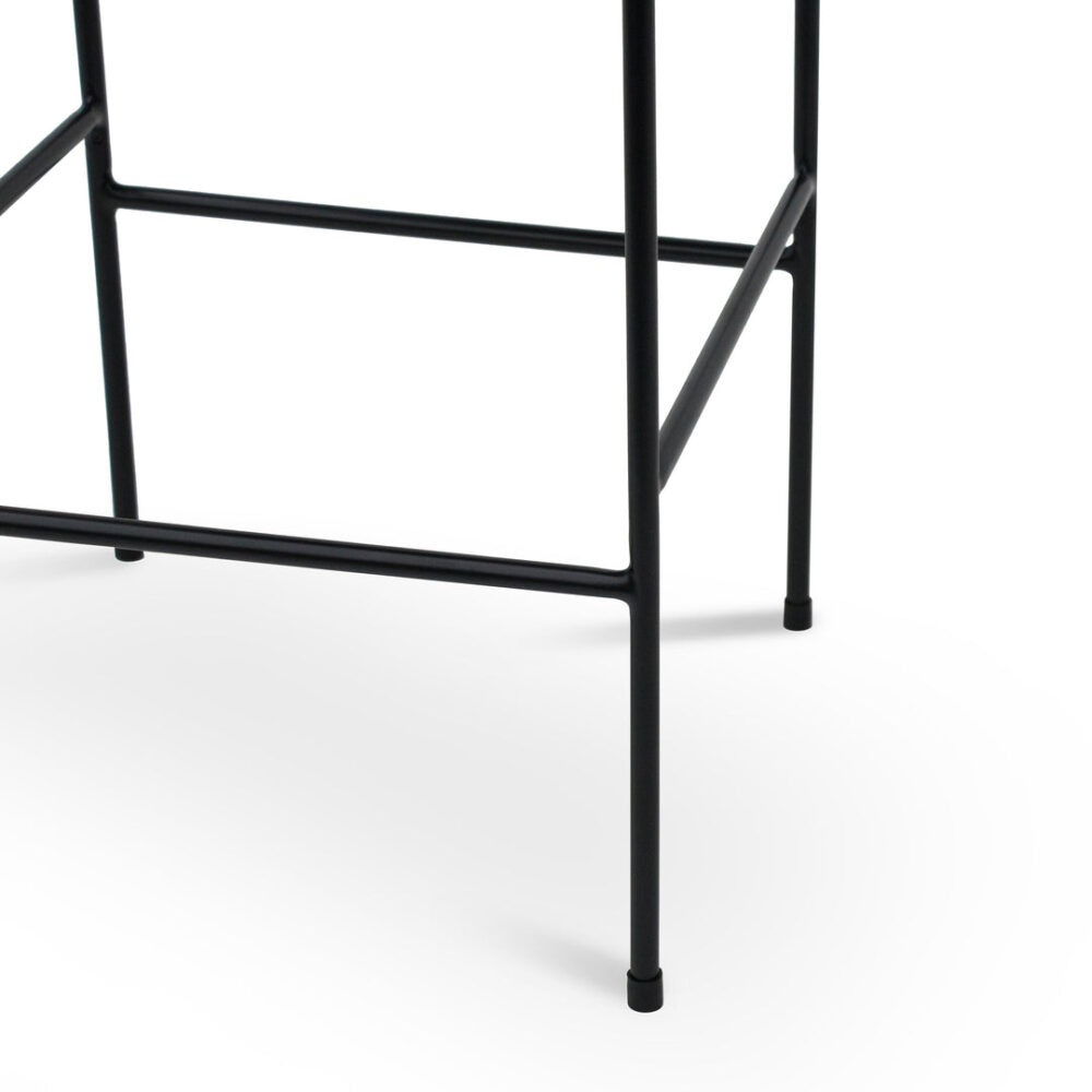 Seymour 65cm Bar Stool - White - Image 6