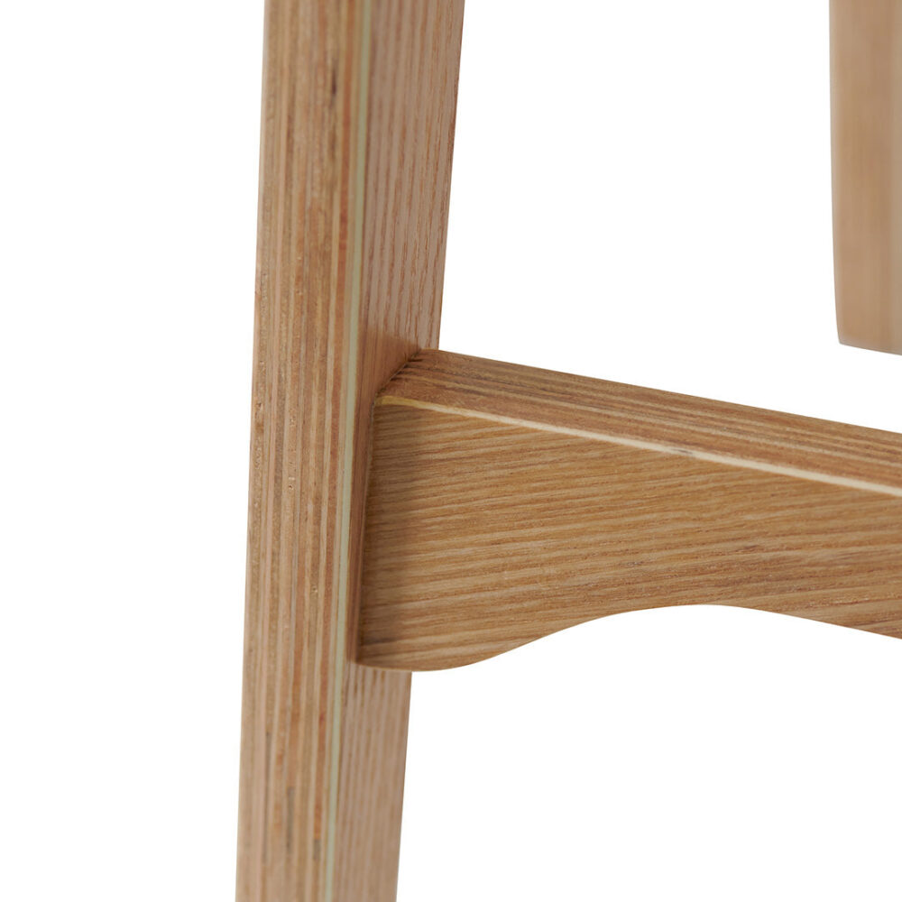 Connor 65cm Bar Stool - Natural - Image 10