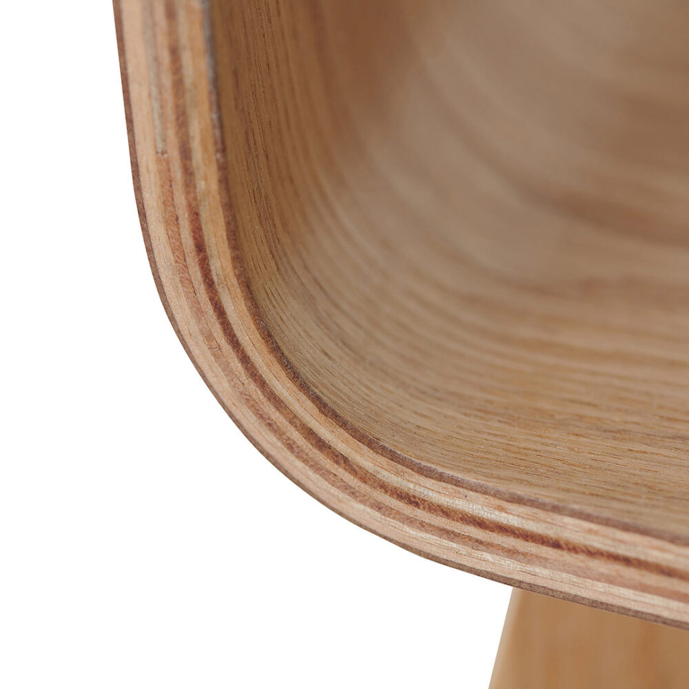 Connor 65cm Bar Stool - Natural - Image 8