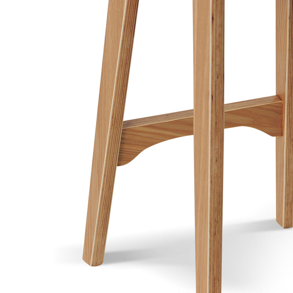 Connor 65cm Bar Stool - Natural - Image 11