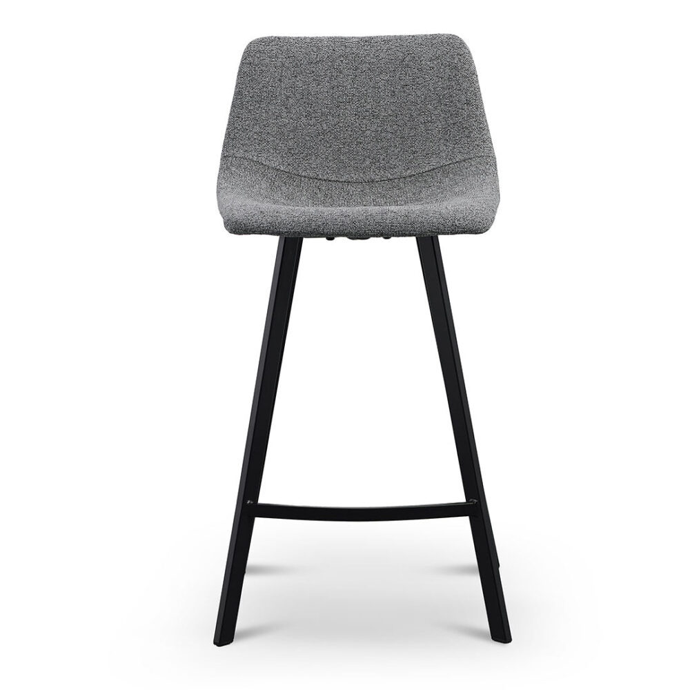 Set of 2 - Duke 65cm Bar Stool - Spec Charcoal - Image 3
