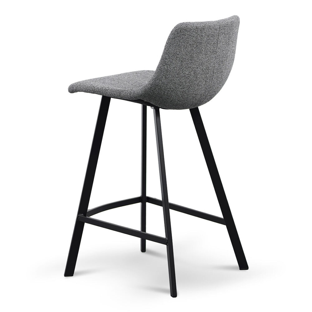 Set of 2 - Duke 65cm Bar Stool - Spec Charcoal - Image 10