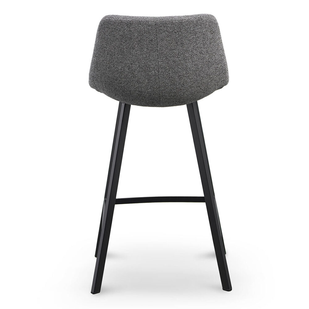 Set of 2 - Duke 65cm Bar Stool - Spec Charcoal - Image 11