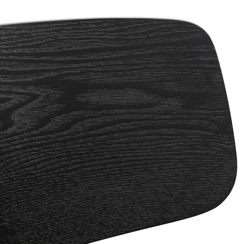 Martino 65cm Bar Stool - Full Black - Image 11