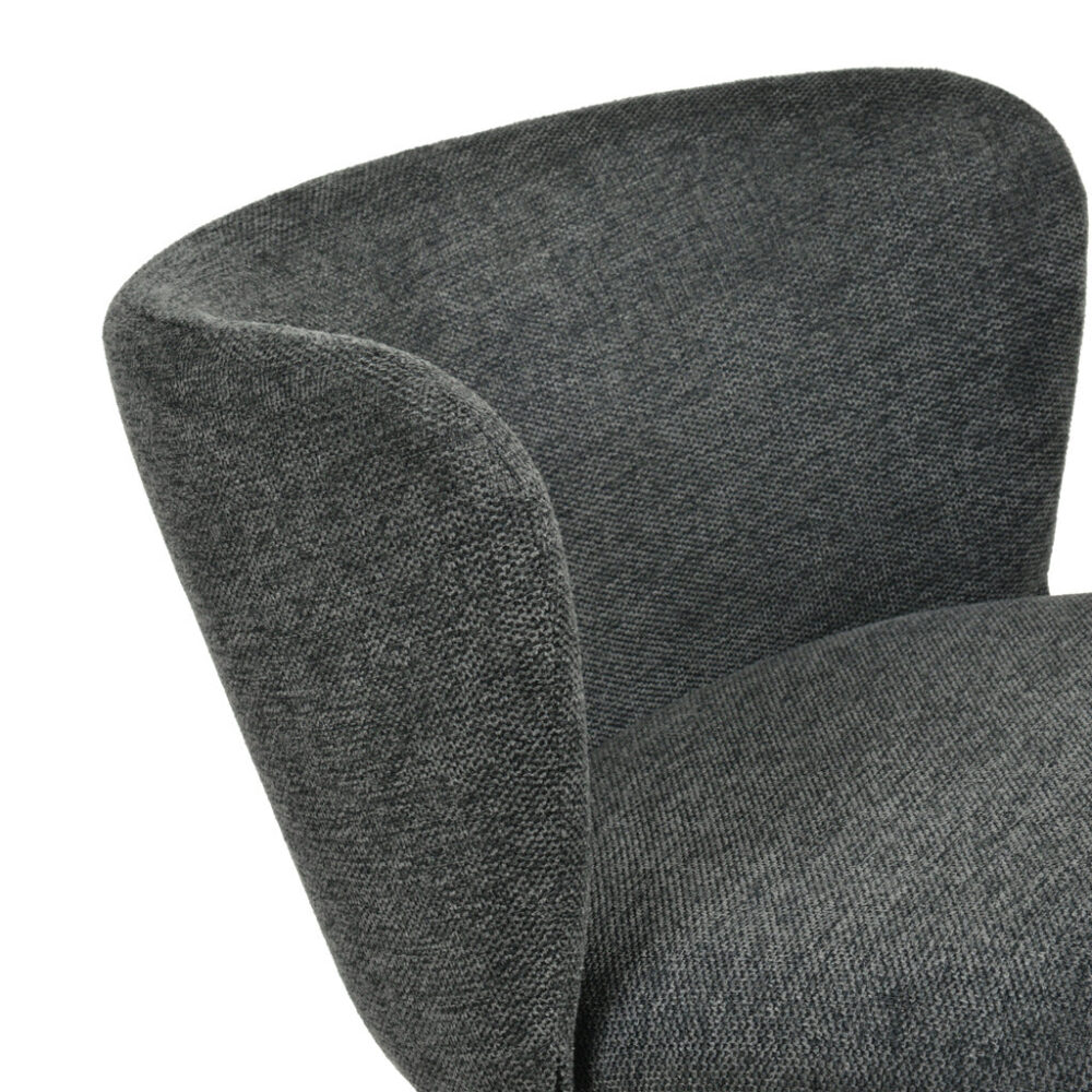 Set of 2 - Flossie 65cm Bar Stool - Charcoal Grey - Image 7