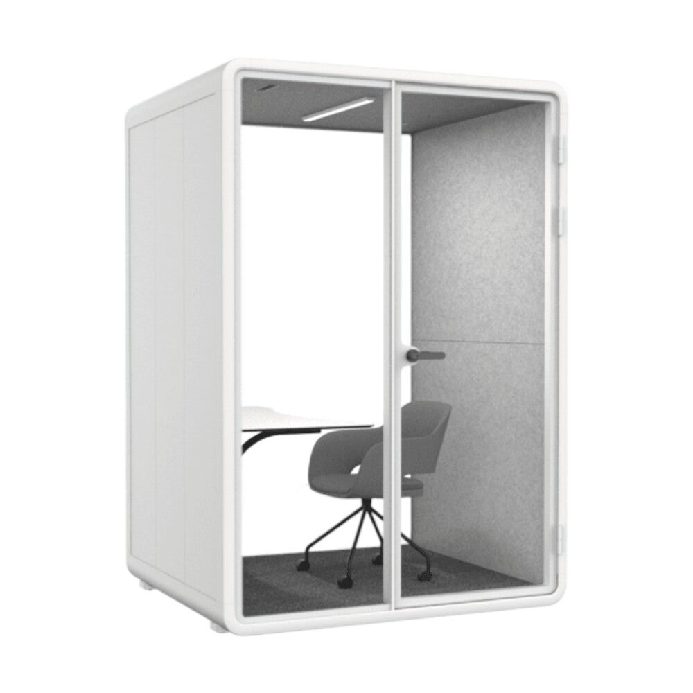 Evolve Medium Office Pod - White By Humble Office