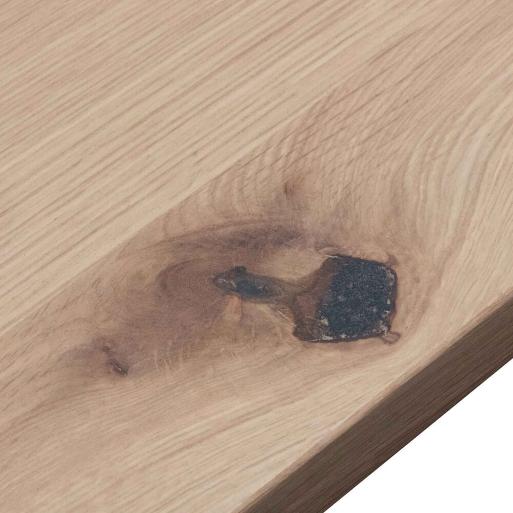 Murillo 1.2m Wooden Coffee Table - Washed Natural - Image 4