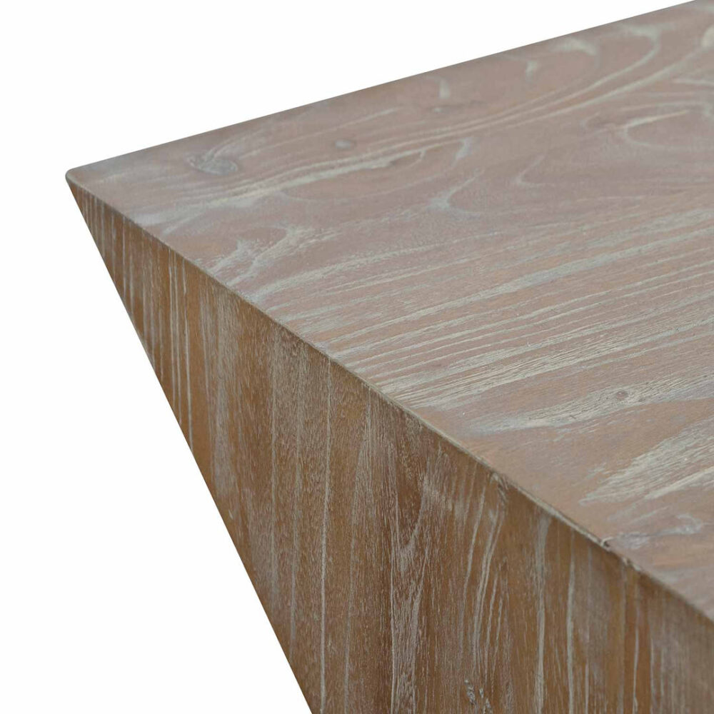 Davila 1.52m Elm Coffee Table - Natural - Image 10