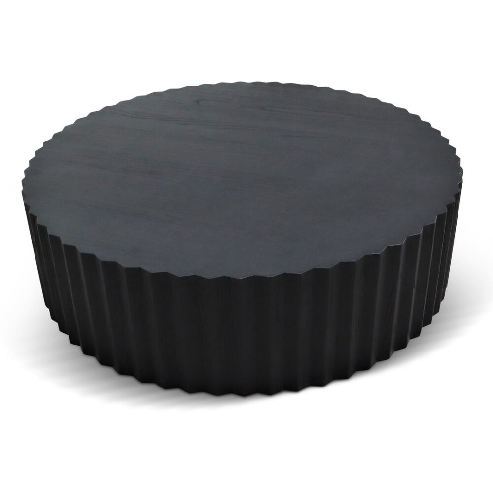 Morse 100cm Coffee Table - Full Black - Image 2